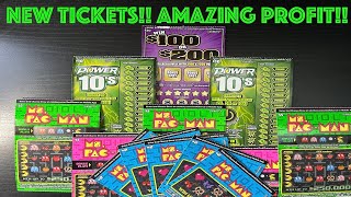 NEW TICKETS BIG WIN PROFIT  CA Scratchers [upl. by Aniras]