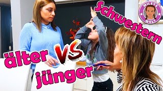 ÄLTERE SCHWESTER VS JÜNGERE SCHWESTER  Geschwister Kämpfe  Mileys Welt [upl. by Amsab]