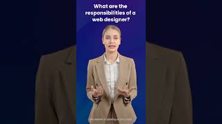 what are the responsibilities of a web Designer graphics graphicdesigncareer ytshorts shorts [upl. by Winikka]