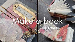 How to make a book or after the kettle stitch [upl. by Francie]