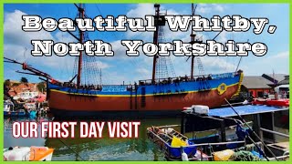 Beautiful Whitby 🏴󠁧󠁢󠁥󠁮󠁧󠁿 A Day Virtual Walking Tour travel whitby [upl. by Harret]