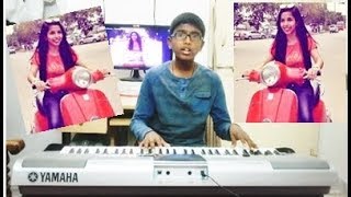 Dhinchak Pooja Dilon Ka Shooter Instrumental piano keyboad cover [upl. by Nosoj942]