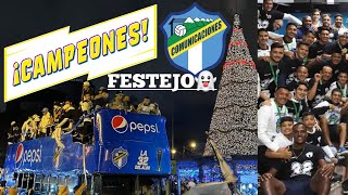 FESTEJO CREMA EN EL OBELISCO 👻🏆3️⃣2️⃣ COMUNICACIONES CELEBRA EN EL OBELISCO EL TÍTULO 32 COMPLETO [upl. by Ellenet54]