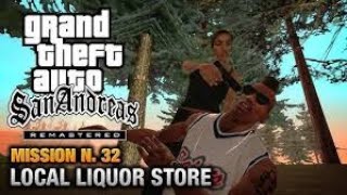 GTA San Andreas  Walkthrough  Mission 32  First Base  Local Liquor Store HD [upl. by Phonsa]