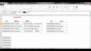 Module 6 VLOOKUP Function [upl. by Dorthea]