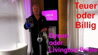 Dyson oder Livington Prime Akku Staubsauger  Der Test [upl. by Pacificas]