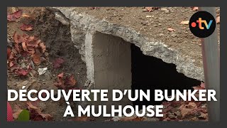 Un bunker datant de la Seconde Guerre mondiale a été découvert à Mulhouse [upl. by Fisoi815]