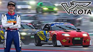 Driving in My First Endurance Race  Wild Conditions at COTA [upl. by Anirrehs]