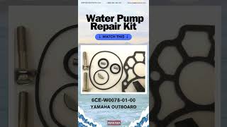 Water Pump Repair Kit For Yamaha Outboard Engine Parts 6CEW00780100 by Osaka Marine Industrial [upl. by Bettina8]