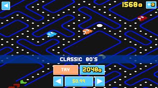 PacMan 256 Playthrough  Classic 80s [upl. by Leoline950]