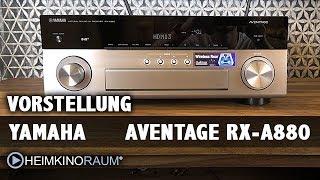 TEST AVReceiver Yamaha AVENTAGE RXA880 [upl. by Lowndes]