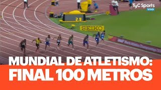 Mundial de Atletismo FINAL 100 metros victoria de Christian Coleman [upl. by Hafirahs50]