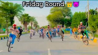 Friday Round 👑😈  Cycle Wheeling In Gujrat  HaiDer KinG [upl. by Fredi]