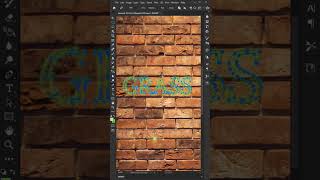 Grass effect on Text in photoshop [upl. by Amsden]