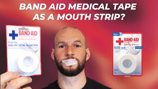 Band Aid Medical Tape As Budget Solution For Mouth Taping My Review After Years Of N1 Experience [upl. by Penni]