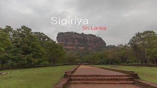 Шри Ланка  Скальное плато Сигирия  Sri Lanka Climb to Sigiriya rock [upl. by Anyrak574]