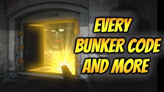 BUNKER DOOR Easy Locations And Codes  Call of Duty Warzone [upl. by Atnauqal]