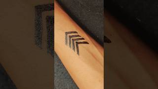 HOW TO MAKE TATTOO SIMPLE ideatattoo tattooideas art tattooartist art shorts [upl. by Ivel]