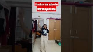 Dakshayani Rao ki new dance video Aa Pacha pacha song dancenumber rose dakshayani dani pacha [upl. by Trisa28]