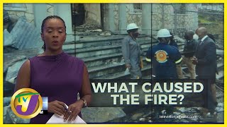 Browns Town Court House Fire Update  TVJ News  Feb 15 2022 [upl. by Arbma428]