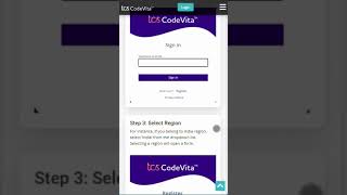 TCS Code Vita Registration 2024 tcscodevita tcs coding [upl. by Anchie]