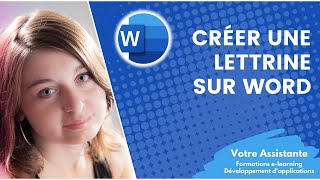 Créer une lettrine sur Word [upl. by Owen]