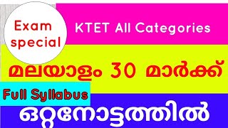 KTET  malayalam syllabus wise Class  all categories  ktet coaching class  ktet online class [upl. by Ainesej]