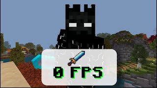 HIVE Bedwars But Every KILL I lower my FPS [upl. by Cly55]