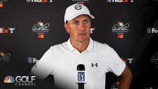 Jordan Spieth recaps solid Round 1 at Arnold Palmer Invitational  Golf Central  Golf Channel [upl. by Fesoy574]