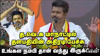 Thalapathy Vijay Anna Speech 🎤 Vera mathiri 🥹🥹❤️❤️ [upl. by Janaya]