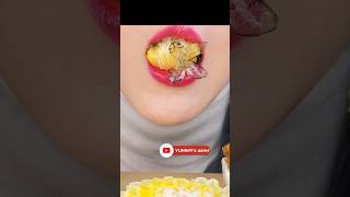 honey bee dessert mukbang asmr [upl. by Yevol]