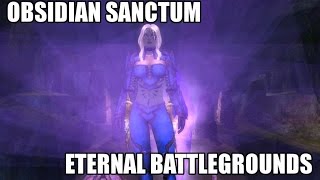 Guild Wars 2 Obsidian Sanctum Eternal Battlegrounds Jumping Puzzle [upl. by Nauwtna760]