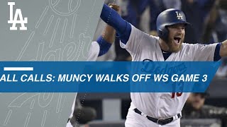 International calls of Muncys Game 3 walkoff HR [upl. by Saravat177]