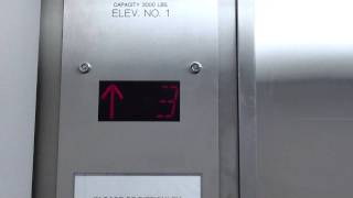 handycam Tejas Traction elevator  West Mall UT Austin Texas w Captainelevator42189 elevator fart [upl. by Wier]