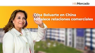 Dina Boluarte en China Firma tratado con Huawei y promete mejorar las relaciones comerciales [upl. by Maurine]