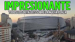 💥 BRUTAL PLAZA de SAGRADOS CORAZONES ⚠️OBRAS del SANTIAGO BERNABÉU 28 Diciembre 2023 [upl. by Grata]