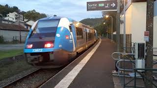 départ TER 87120 vers Aurillac [upl. by Ardeed]