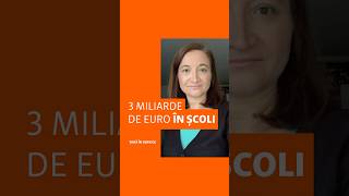 3 miliarde de euro în școli fondurieuropene educatie invatamant pnrr investitii [upl. by Vel]