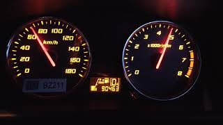 Perodua Viva Elite EJVE DVVT DOHC 10 acceleration top speed [upl. by Inalawi]