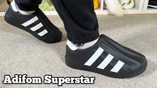 Do we actually need these🤔 Adidas Adifom Superstar Reviewamp On foot [upl. by Odlaumor619]