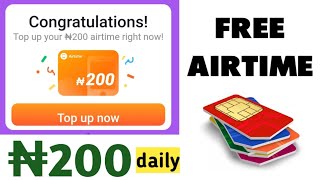 Free Airtime na ₦200 kullum a kowanne layi [upl. by Eilrahs764]