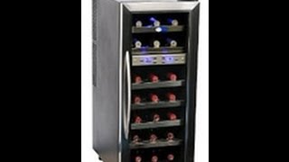 Whynter WC211DZ 21 Bottle Dual Temperature Zone Wine Cooler [upl. by Anny633]