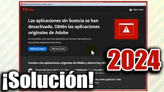 Las Aplicaciones sin Licencia se han Desactivado ✅ SOLUCIÓN 2024 [upl. by Asirem22]