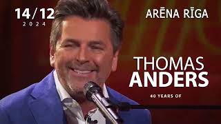 Thomas Anders 40 years of Modern Talking [upl. by Alemac579]