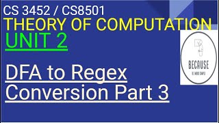 273 DFA to Regex using State Elimination Part 3 in Tamil [upl. by Anneehs572]