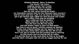 lloyd banks ft juelz santana  beamer benz or bentley lyrics [upl. by Elegna793]