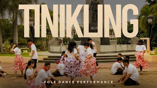 TiniklingTinklingBamboo DancePhilippines Traditional Cultural DanceFolk MusicKawayan [upl. by Annaillil664]