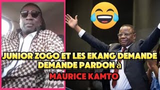 INCROYABLE  JUNIOR ZOGO ET LES EKANG DEMANDE PARDON A MAURICE KAMTO [upl. by Eile]