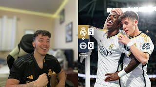 Real Madrid VS Alaves Reaction Jude X Vini On Fire [upl. by Anitsirc473]