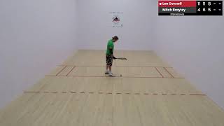 Mens Open 5th Place Lee Connell vs Mitch Brayley  2024 Canadian National Championships [upl. by Nell621]